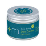 Desodorante en crema extra fuerte i+m Naturkosmetik Berlin extra strong. Tarro de vidrio ecológico. Hecho en Alemania, Europa.