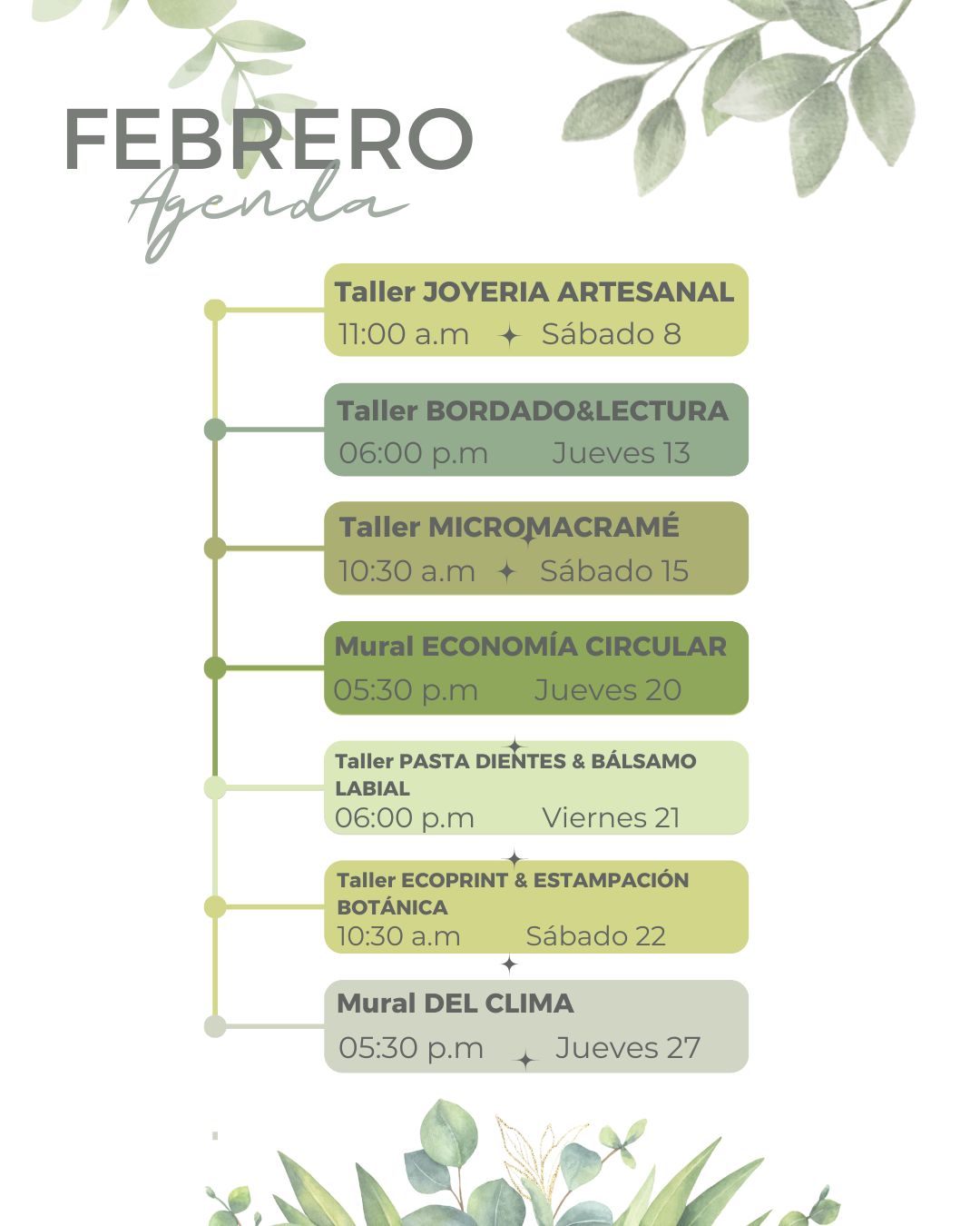 CALENDARIO FEBRERO